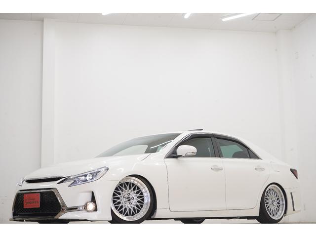 マークＸ ２５０Ｇ　Ｓパッケージリラックスセレクション　黒内装／サンルーフ／前後Ｇ’ｓバンパー／社外車高調／新品ＦＴＸ１９インチ／新品タイヤ／社外ヘッドライト／社外テール／パワーシート／Ｂｌｕｅｔｏｏｔｈ／バックカメラ／パドルシフト／ＥＴＣ（12枚目）