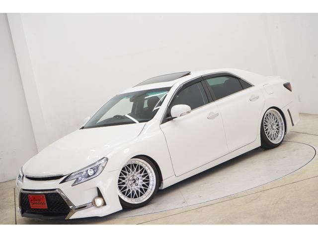 マークＸ ２５０Ｇ　Ｓパッケージリラックスセレクション　黒内装／サンルーフ／前後Ｇ’ｓバンパー／社外車高調／新品ＦＴＸ１９インチ／新品タイヤ／社外ヘッドライト／社外テール／パワーシート／Ｂｌｕｅｔｏｏｔｈ／バックカメラ／パドルシフト／ＥＴＣ（13枚目）
