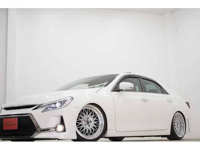 マークＸ ２５０Ｇ　Ｓパッケージリラックスセレクション　黒内装／サンルーフ／前後Ｇ’ｓバンパー／社外車高調／新品ＦＴＸ１９インチ／新品タイヤ／社外ヘッドライト／社外テール／パワーシート／Ｂｌｕｅｔｏｏｔｈ／バックカメラ／パドルシフト／ＥＴＣ（14枚目）