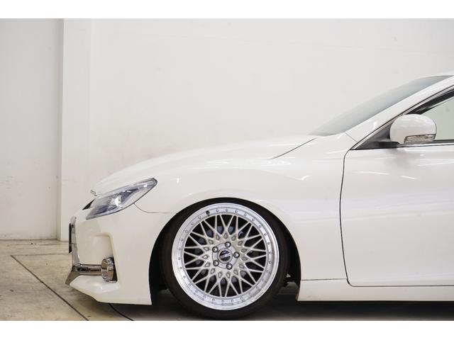 マークＸ ２５０Ｇ　Ｓパッケージリラックスセレクション　黒内装／サンルーフ／前後Ｇ’ｓバンパー／社外車高調／新品ＦＴＸ１９インチ／新品タイヤ／社外ヘッドライト／社外テール／パワーシート／Ｂｌｕｅｔｏｏｔｈ／バックカメラ／パドルシフト／ＥＴＣ（16枚目）