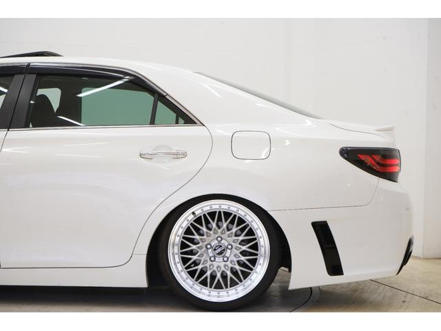 マークＸ ２５０Ｇ　Ｓパッケージリラックスセレクション　黒内装／サンルーフ／前後Ｇ’ｓバンパー／社外車高調／新品ＦＴＸ１９インチ／新品タイヤ／社外ヘッドライト／社外テール／パワーシート／Ｂｌｕｅｔｏｏｔｈ／バックカメラ／パドルシフト／ＥＴＣ（17枚目）