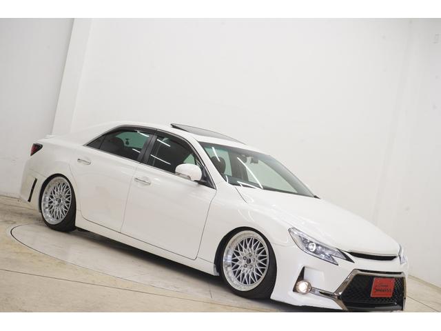 マークＸ ２５０Ｇ　Ｓパッケージリラックスセレクション　黒内装／サンルーフ／前後Ｇ’ｓバンパー／社外車高調／新品ＦＴＸ１９インチ／新品タイヤ／社外ヘッドライト／社外テール／パワーシート／Ｂｌｕｅｔｏｏｔｈ／バックカメラ／パドルシフト／ＥＴＣ（45枚目）