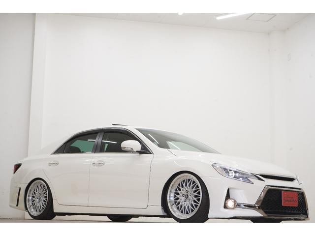 マークＸ ２５０Ｇ　Ｓパッケージリラックスセレクション　黒内装／サンルーフ／前後Ｇ’ｓバンパー／社外車高調／新品ＦＴＸ１９インチ／新品タイヤ／社外ヘッドライト／社外テール／パワーシート／Ｂｌｕｅｔｏｏｔｈ／バックカメラ／パドルシフト／ＥＴＣ（46枚目）