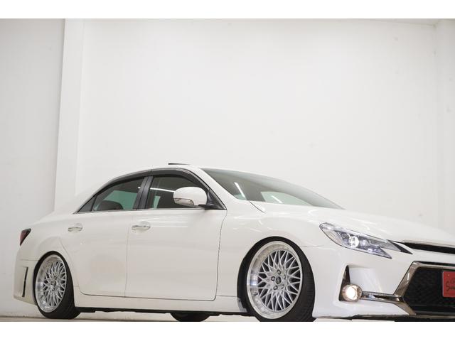 マークＸ ２５０Ｇ　Ｓパッケージリラックスセレクション　黒内装／サンルーフ／前後Ｇ’ｓバンパー／社外車高調／新品ＦＴＸ１９インチ／新品タイヤ／社外ヘッドライト／社外テール／パワーシート／Ｂｌｕｅｔｏｏｔｈ／バックカメラ／パドルシフト／ＥＴＣ（48枚目）