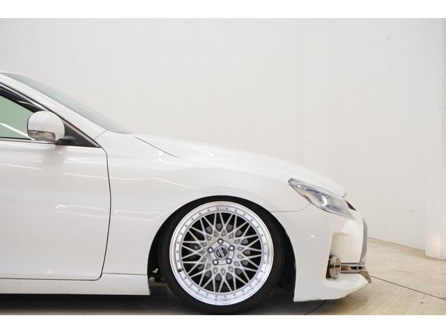 マークＸ ２５０Ｇ　Ｓパッケージリラックスセレクション　黒内装／サンルーフ／前後Ｇ’ｓバンパー／社外車高調／新品ＦＴＸ１９インチ／新品タイヤ／社外ヘッドライト／社外テール／パワーシート／Ｂｌｕｅｔｏｏｔｈ／バックカメラ／パドルシフト／ＥＴＣ（51枚目）