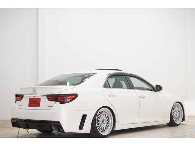 マークＸ ２５０Ｇ　Ｓパッケージリラックスセレクション　黒内装／サンルーフ／前後Ｇ’ｓバンパー／社外車高調／新品ＦＴＸ１９インチ／新品タイヤ／社外ヘッドライト／社外テール／パワーシート／Ｂｌｕｅｔｏｏｔｈ／バックカメラ／パドルシフト／ＥＴＣ（52枚目）