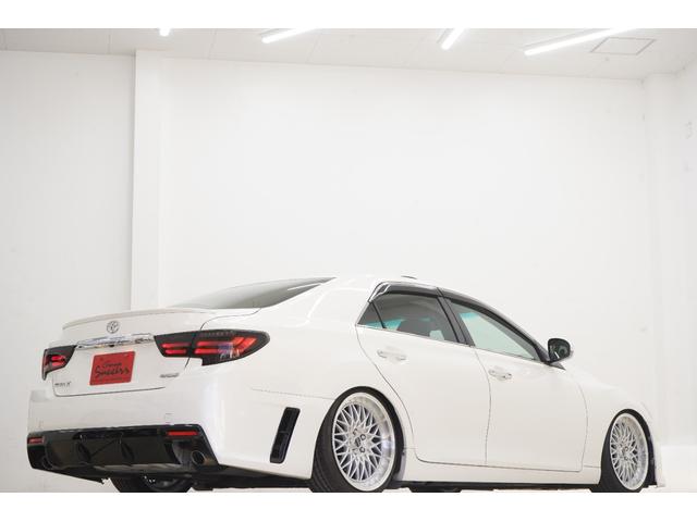マークＸ ２５０Ｇ　Ｓパッケージリラックスセレクション　黒内装／サンルーフ／前後Ｇ’ｓバンパー／社外車高調／新品ＦＴＸ１９インチ／新品タイヤ／社外ヘッドライト／社外テール／パワーシート／Ｂｌｕｅｔｏｏｔｈ／バックカメラ／パドルシフト／ＥＴＣ（53枚目）