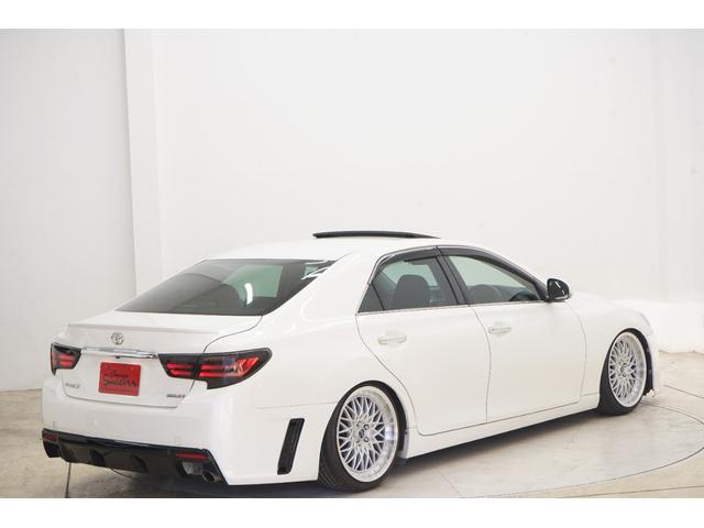 マークＸ ２５０Ｇ　Ｓパッケージリラックスセレクション　黒内装／サンルーフ／前後Ｇ’ｓバンパー／社外車高調／新品ＦＴＸ１９インチ／新品タイヤ／社外ヘッドライト／社外テール／パワーシート／Ｂｌｕｅｔｏｏｔｈ／バックカメラ／パドルシフト／ＥＴＣ（54枚目）