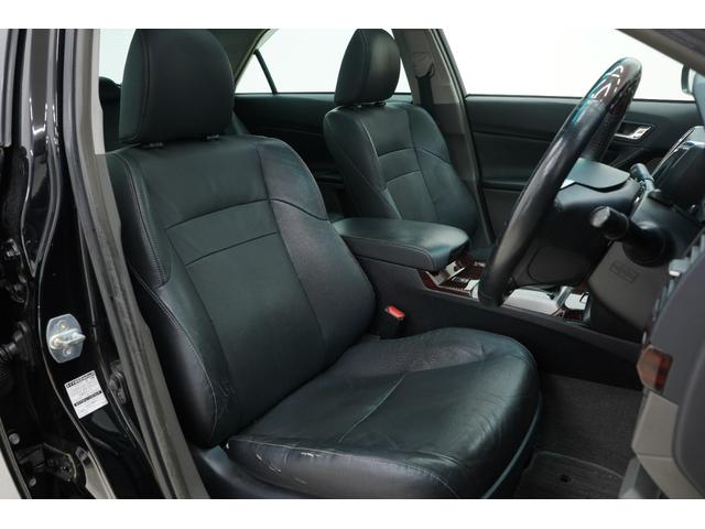 マークＸ ２５０Ｇ　リラックスセレ・ブラックレザーリミテッド　サンルーフ／黒革シート／フロントＧ’ｓバンパー／ＢＲＡＳＨ３眼ヘッドライト／新品ＴＥＩＮ車高調／新品ＦＴＸ（黒）１９ＡＷ／ＢＲＡＳＨナット／Ｂｌｕｅｔｏｏｔｈ／バックカメラ／シートヒーター／ＥＴＣ／（5枚目）