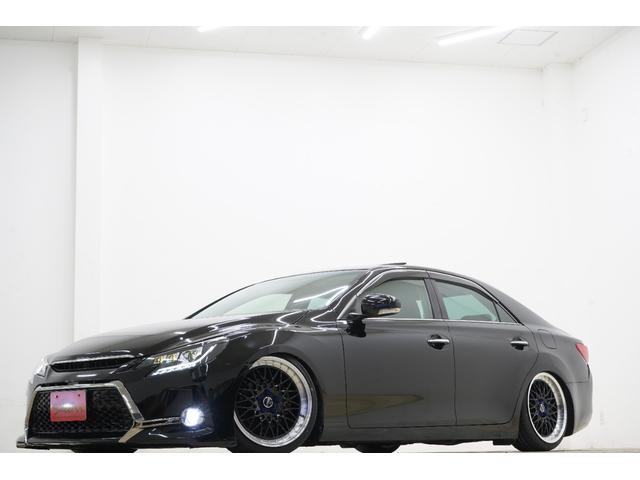 マークＸ ２５０Ｇ　リラックスセレ・ブラックレザーリミテッド　サンルーフ／黒革シート／フロントＧ’ｓバンパー／ＢＲＡＳＨ３眼ヘッドライト／新品ＴＥＩＮ車高調／新品ＦＴＸ（黒）１９ＡＷ／ＢＲＡＳＨナット／Ｂｌｕｅｔｏｏｔｈ／バックカメラ／シートヒーター／ＥＴＣ／（12枚目）