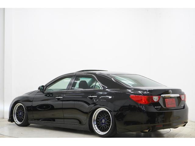 マークＸ ２５０Ｇ　リラックスセレ・ブラックレザーリミテッド　サンルーフ／黒革シート／フロントＧ’ｓバンパー／ＢＲＡＳＨ３眼ヘッドライト／新品ＴＥＩＮ車高調／新品ＦＴＸ（黒）１９ＡＷ／ＢＲＡＳＨナット／Ｂｌｕｅｔｏｏｔｈ／バックカメラ／シートヒーター／ＥＴＣ／（18枚目）