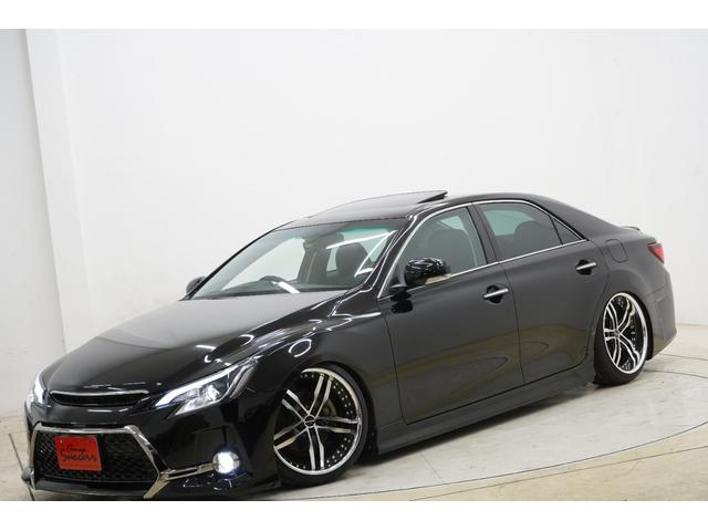 マークＸ ２５０Ｇ　Ｓパッケージリラックスセレクション　サンルーフ／黒内装／前後Ｇ’ｓバンパー／新品ＴＥＩＮ車高調／新品ＸＦ５５（１９ＡＷ）／シーケンシャルヘッドライト／社外ＬＥＤテール／２色フォグランプ／Ｂｌｕｅｔｏｏｔｈ／バックカメラ／パワーシート（13枚目）