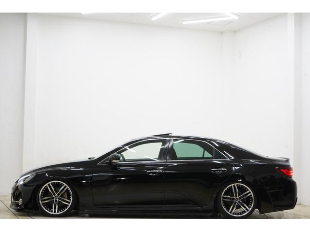 マークＸ ２５０Ｇ　Ｓパッケージリラックスセレクション　サンルーフ／黒内装／前後Ｇ’ｓバンパー／新品ＴＥＩＮ車高調／新品ＸＦ５５（１９ＡＷ）／シーケンシャルヘッドライト／社外ＬＥＤテール／２色フォグランプ／Ｂｌｕｅｔｏｏｔｈ／バックカメラ／パワーシート（17枚目）