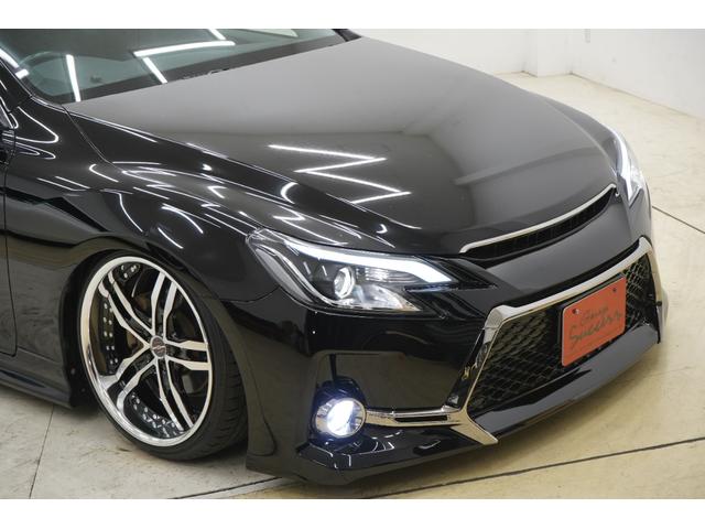 マークＸ ２５０Ｇ　Ｓパッケージリラックスセレクション　サンルーフ／黒内装／前後Ｇ’ｓバンパー／新品ＴＥＩＮ車高調／新品ＸＦ５５（１９ＡＷ）／シーケンシャルヘッドライト／社外ＬＥＤテール／２色フォグランプ／Ｂｌｕｅｔｏｏｔｈ／バックカメラ／パワーシート（47枚目）