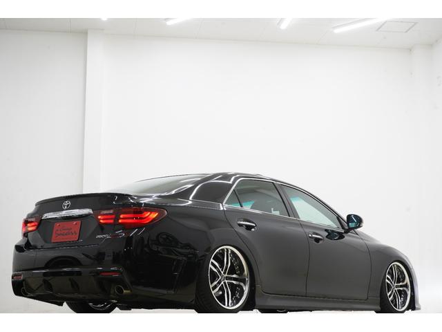 マークＸ ２５０Ｇ　Ｓパッケージリラックスセレクション　サンルーフ／黒内装／前後Ｇ’ｓバンパー／新品ＴＥＩＮ車高調／新品ＸＦ５５（１９ＡＷ）／シーケンシャルヘッドライト／社外ＬＥＤテール／２色フォグランプ／Ｂｌｕｅｔｏｏｔｈ／バックカメラ／パワーシート（53枚目）