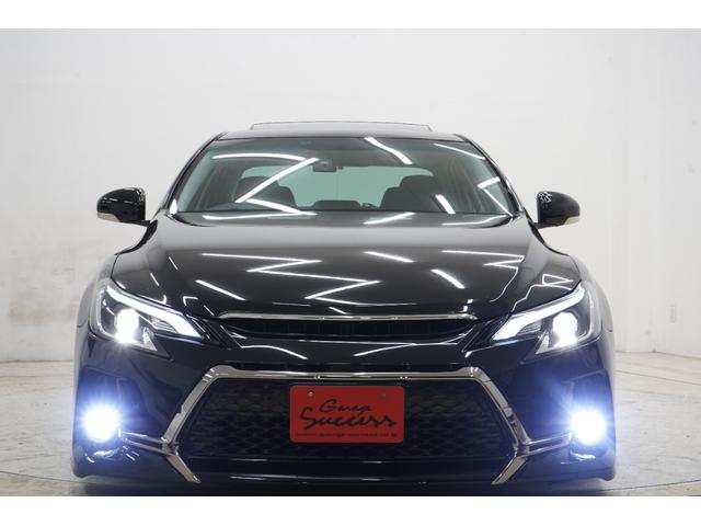 マークＸ ２５０Ｇ　Ｓパッケージリラックスセレクション　サンルーフ／黒内装／前後Ｇ’ｓバンパー／新品ＴＥＩＮ車高調／新品ＸＦ５５（１９ＡＷ）／シーケンシャルヘッドライト／社外ＬＥＤテール／２色フォグランプ／Ｂｌｕｅｔｏｏｔｈ／バックカメラ／パワーシート（55枚目）