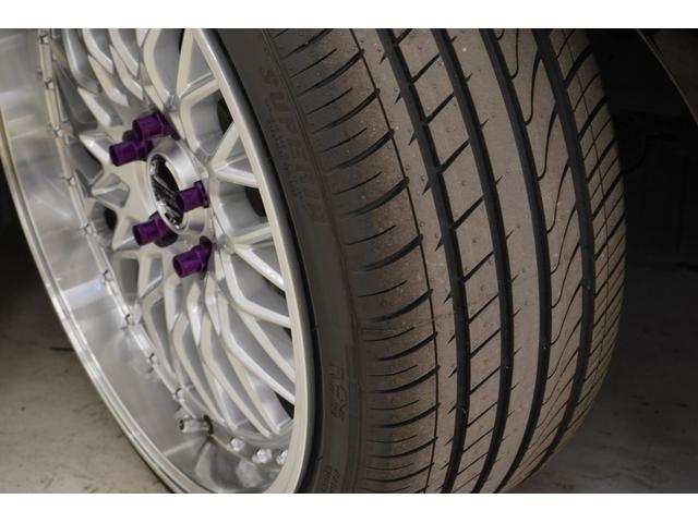 マークX 250G 中期型/フロントG’sバンパー/中期ヘッドライト・テールランプ/新品TEIN車高調/新品FTX19AW/2色フォグ/Bluetooth/バックカメラ/パワーシート/ETC/フルカスタム/ローダウン(9枚目)