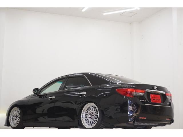 マークX 250G 中期型/フロントG’sバンパー/中期ヘッドライト・テールランプ/新品TEIN車高調/新品FTX19AW/2色フォグ/Bluetooth/バックカメラ/パワーシート/ETC/フルカスタム/ローダウン(18枚目)