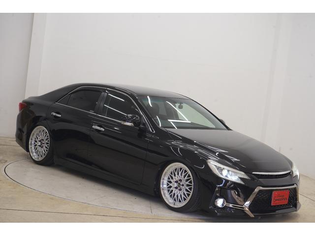 マークX 250G 中期型/フロントG’sバンパー/中期ヘッドライト・テールランプ/新品TEIN車高調/新品FTX19AW/2色フォグ/Bluetooth/バックカメラ/パワーシート/ETC/フルカスタム/ローダウン(46枚目)