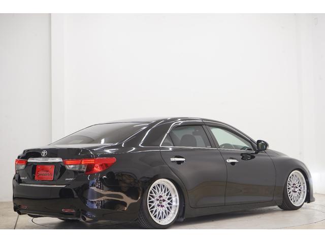 マークX 250G 中期型/フロントG’sバンパー/中期ヘッドライト・テールランプ/新品TEIN車高調/新品FTX19AW/2色フォグ/Bluetooth/バックカメラ/パワーシート/ETC/フルカスタム/ローダウン(51枚目)