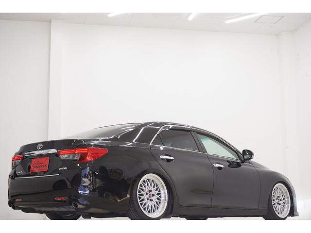 マークX 250G 中期型/フロントG’sバンパー/中期ヘッドライト・テールランプ/新品TEIN車高調/新品FTX19AW/2色フォグ/Bluetooth/バックカメラ/パワーシート/ETC/フルカスタム/ローダウン(52枚目)