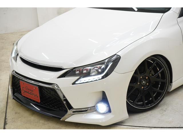 マークＸ ２５０Ｇ　リラックスセレクション　サンルーフ／社外車高調／社外ＷＯＲＫ１９インチ／３眼ヘッドライト／スモークテール／パワーシート／プッシュスタート／２色フォグランプ／ＢＲＡＳＨシートカバー／ＥＴＣ／フルカスタム／ローダウン／（6枚目）