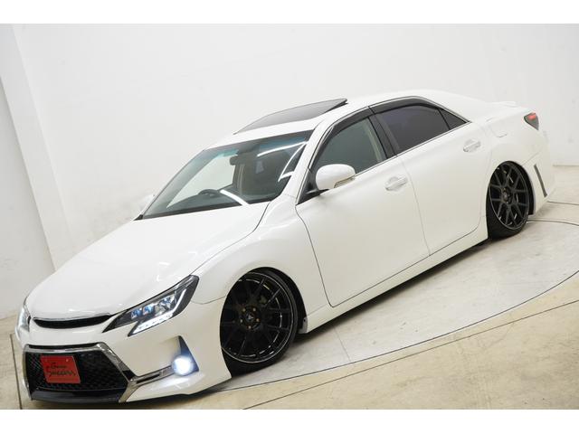 マークＸ ２５０Ｇ　リラックスセレクション　サンルーフ／社外車高調／社外ＷＯＲＫ１９インチ／３眼ヘッドライト／スモークテール／パワーシート／プッシュスタート／２色フォグランプ／ＢＲＡＳＨシートカバー／ＥＴＣ／フルカスタム／ローダウン／（13枚目）