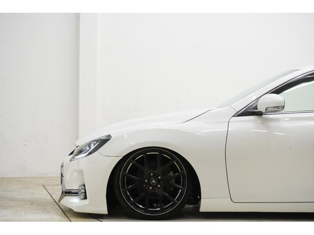 マークＸ ２５０Ｇ　リラックスセレクション　サンルーフ／社外車高調／社外ＷＯＲＫ１９インチ／３眼ヘッドライト／スモークテール／パワーシート／プッシュスタート／２色フォグランプ／ＢＲＡＳＨシートカバー／ＥＴＣ／フルカスタム／ローダウン／（16枚目）