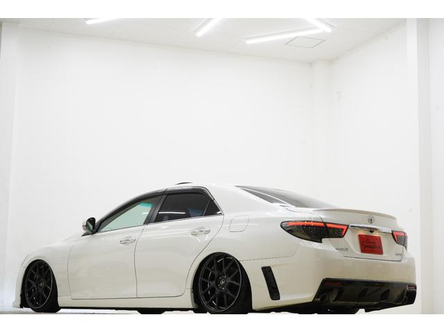 マークＸ ２５０Ｇ　リラックスセレクション　サンルーフ／社外車高調／社外ＷＯＲＫ１９インチ／３眼ヘッドライト／スモークテール／パワーシート／プッシュスタート／２色フォグランプ／ＢＲＡＳＨシートカバー／ＥＴＣ／フルカスタム／ローダウン／（19枚目）