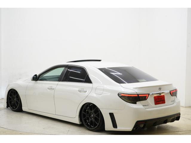 マークＸ ２５０Ｇ　リラックスセレクション　サンルーフ／社外車高調／社外ＷＯＲＫ１９インチ／３眼ヘッドライト／スモークテール／パワーシート／プッシュスタート／２色フォグランプ／ＢＲＡＳＨシートカバー／ＥＴＣ／フルカスタム／ローダウン／（20枚目）