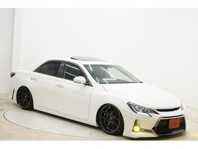 マークＸ ２５０Ｇ　リラックスセレクション　サンルーフ／社外車高調／社外ＷＯＲＫ１９インチ／３眼ヘッドライト／スモークテール／パワーシート／プッシュスタート／２色フォグランプ／ＢＲＡＳＨシートカバー／ＥＴＣ／フルカスタム／ローダウン／（46枚目）