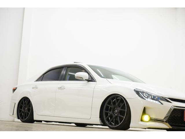 マークＸ ２５０Ｇ　リラックスセレクション　サンルーフ／社外車高調／社外ＷＯＲＫ１９インチ／３眼ヘッドライト／スモークテール／パワーシート／プッシュスタート／２色フォグランプ／ＢＲＡＳＨシートカバー／ＥＴＣ／フルカスタム／ローダウン／（47枚目）