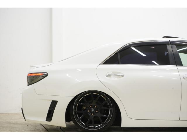 マークＸ ２５０Ｇ　リラックスセレクション　サンルーフ／社外車高調／社外ＷＯＲＫ１９インチ／３眼ヘッドライト／スモークテール／パワーシート／プッシュスタート／２色フォグランプ／ＢＲＡＳＨシートカバー／ＥＴＣ／フルカスタム／ローダウン／（49枚目）