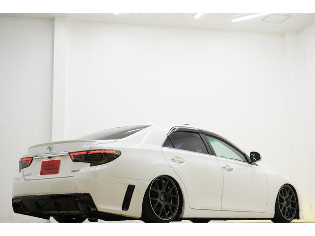 マークＸ ２５０Ｇ　リラックスセレクション　サンルーフ／社外車高調／社外ＷＯＲＫ１９インチ／３眼ヘッドライト／スモークテール／パワーシート／プッシュスタート／２色フォグランプ／ＢＲＡＳＨシートカバー／ＥＴＣ／フルカスタム／ローダウン／（52枚目）