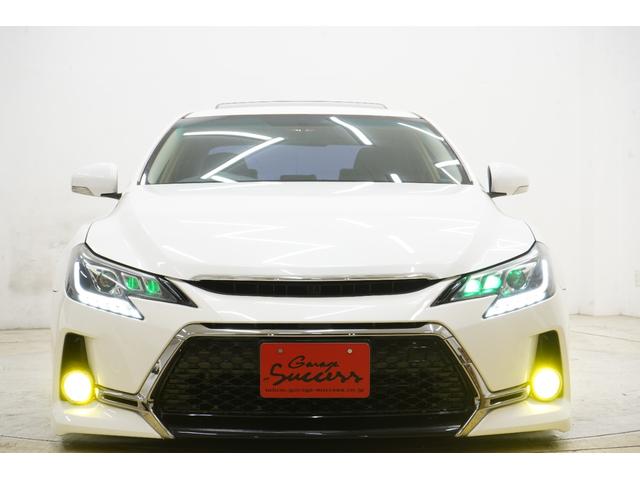 マークＸ ２５０Ｇ　リラックスセレクション　サンルーフ／社外車高調／社外ＷＯＲＫ１９インチ／３眼ヘッドライト／スモークテール／パワーシート／プッシュスタート／２色フォグランプ／ＢＲＡＳＨシートカバー／ＥＴＣ／フルカスタム／ローダウン／（54枚目）