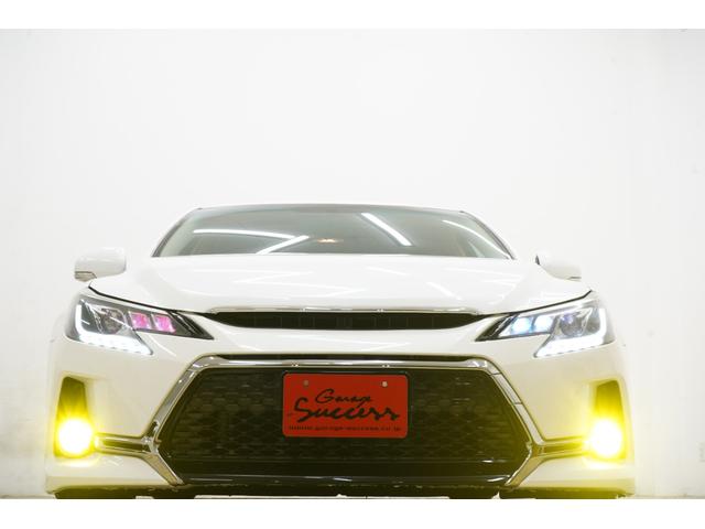 マークＸ ２５０Ｇ　リラックスセレクション　サンルーフ／社外車高調／社外ＷＯＲＫ１９インチ／３眼ヘッドライト／スモークテール／パワーシート／プッシュスタート／２色フォグランプ／ＢＲＡＳＨシートカバー／ＥＴＣ／フルカスタム／ローダウン／（55枚目）