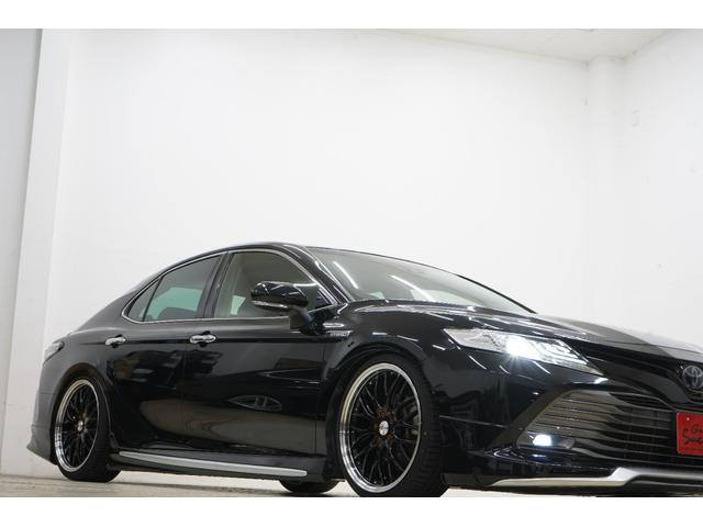 カムリ クリアテール/TRDエアロ/トランクスポイラー/新品TEIN車高調/新品マルチフォルケッタ20インチ/BRASHナット/Bluetooth/バックカメラ/パワーシート/ETC/ローダウン/フルカスタム(50枚目)