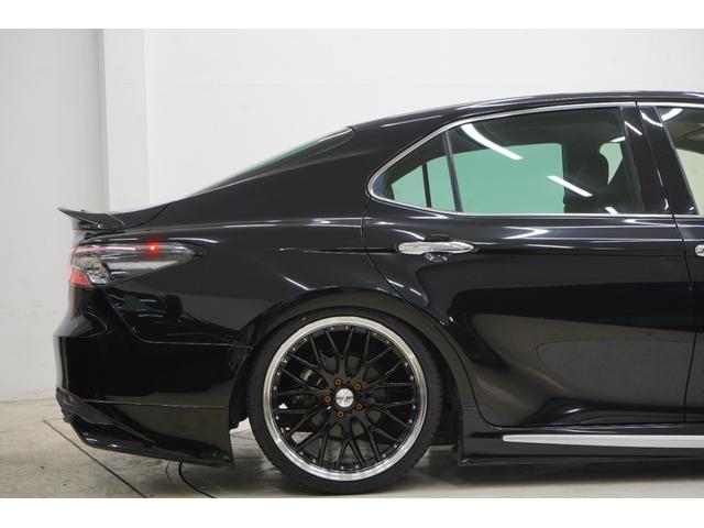 カムリ クリアテール/TRDエアロ/トランクスポイラー/新品TEIN車高調/新品マルチフォルケッタ20インチ/BRASHナット/Bluetooth/バックカメラ/パワーシート/ETC/ローダウン/フルカスタム(52枚目)