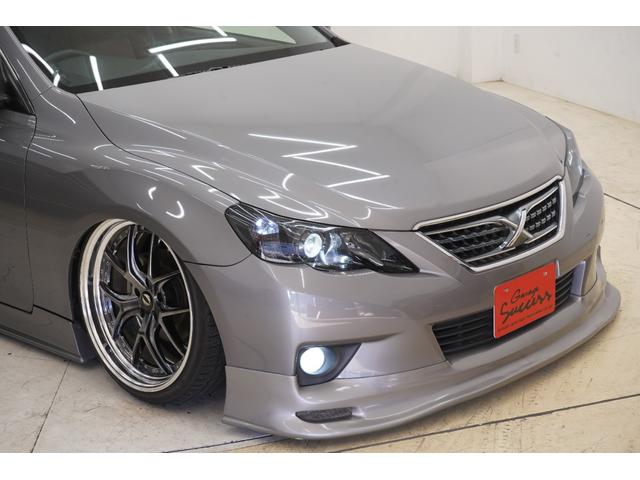 マークＸ ２５０Ｇ　リラックスセレクション　社外エアサス／エイムゲイン２０インチ／前期スモークヘッドライト・テールランプ／社外ストレートマフラー／トランクスポイラー／社外エアロ／Ｂｌｕｅｔｏｏｔｈ／バックカメラ／パワーシート／フルカスタム／（47枚目）