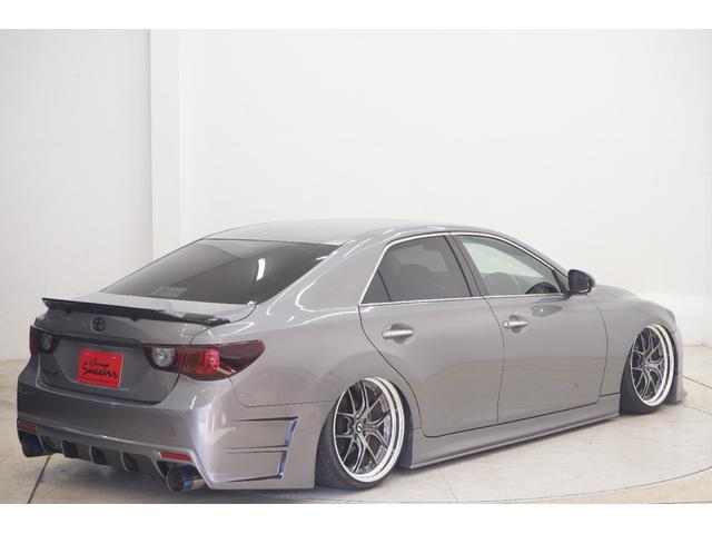 マークＸ ２５０Ｇ　リラックスセレクション　社外エアサス／エイムゲイン２０インチ／前期スモークヘッドライト・テールランプ／社外ストレートマフラー／トランクスポイラー／社外エアロ／Ｂｌｕｅｔｏｏｔｈ／バックカメラ／パワーシート／フルカスタム／（54枚目）