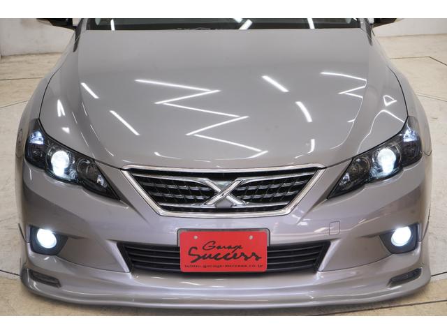 マークＸ ２５０Ｇ　リラックスセレクション　社外エアサス／エイムゲイン２０インチ／前期スモークヘッドライト・テールランプ／社外ストレートマフラー／トランクスポイラー／社外エアロ／Ｂｌｕｅｔｏｏｔｈ／バックカメラ／パワーシート／フルカスタム／（57枚目）