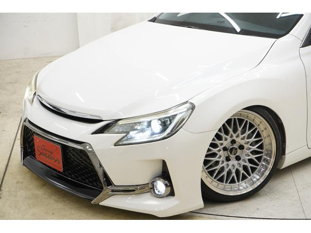 マークＸ ２５０Ｇ　中期型／前後Ｇ’ｓバンパー／中期ヘッドライト／コウゴクテールランプ／新品ＴＥＩＮ車高調／ＢＲＡＳＨナット／社外ＦＴＸ１９インチ／Ｂｌｕｅｔｏｏｔｈ／バックカメラ／プッシュスタート／ＥＴＣ／フルカスタム（6枚目）