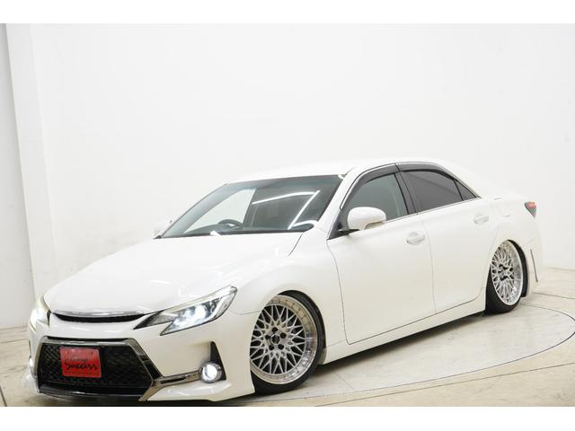 マークＸ ２５０Ｇ　中期型／前後Ｇ’ｓバンパー／中期ヘッドライト／コウゴクテールランプ／新品ＴＥＩＮ車高調／ＢＲＡＳＨナット／社外ＦＴＸ１９インチ／Ｂｌｕｅｔｏｏｔｈ／バックカメラ／プッシュスタート／ＥＴＣ／フルカスタム（12枚目）