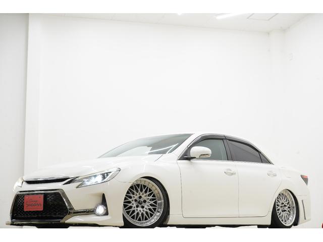 マークＸ ２５０Ｇ　中期型／前後Ｇ’ｓバンパー／中期ヘッドライト／コウゴクテールランプ／新品ＴＥＩＮ車高調／ＢＲＡＳＨナット／社外ＦＴＸ１９インチ／Ｂｌｕｅｔｏｏｔｈ／バックカメラ／プッシュスタート／ＥＴＣ／フルカスタム（13枚目）