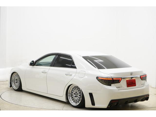 マークＸ ２５０Ｇ　中期型／前後Ｇ’ｓバンパー／中期ヘッドライト／コウゴクテールランプ／新品ＴＥＩＮ車高調／ＢＲＡＳＨナット／社外ＦＴＸ１９インチ／Ｂｌｕｅｔｏｏｔｈ／バックカメラ／プッシュスタート／ＥＴＣ／フルカスタム（21枚目）