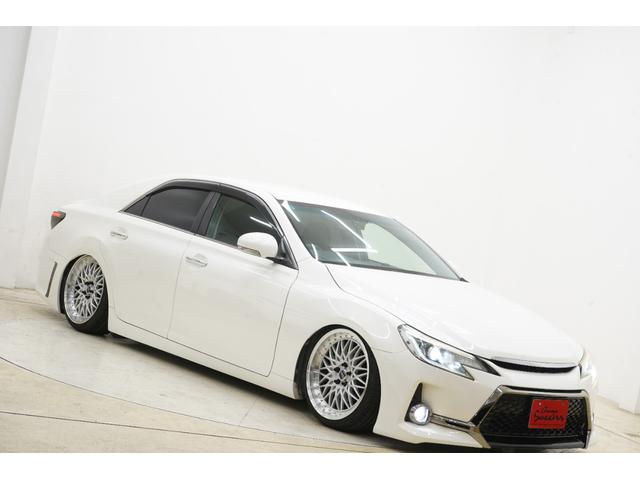 マークＸ ２５０Ｇ　中期型／前後Ｇ’ｓバンパー／中期ヘッドライト／コウゴクテールランプ／新品ＴＥＩＮ車高調／ＢＲＡＳＨナット／社外ＦＴＸ１９インチ／Ｂｌｕｅｔｏｏｔｈ／バックカメラ／プッシュスタート／ＥＴＣ／フルカスタム（47枚目）