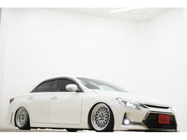 マークＸ ２５０Ｇ　中期型／前後Ｇ’ｓバンパー／中期ヘッドライト／コウゴクテールランプ／新品ＴＥＩＮ車高調／ＢＲＡＳＨナット／社外ＦＴＸ１９インチ／Ｂｌｕｅｔｏｏｔｈ／バックカメラ／プッシュスタート／ＥＴＣ／フルカスタム（48枚目）