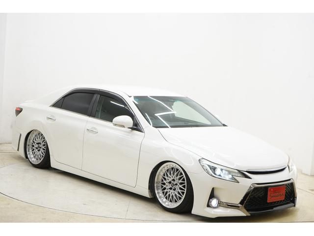 マークＸ ２５０Ｇ　中期型／前後Ｇ’ｓバンパー／中期ヘッドライト／コウゴクテールランプ／新品ＴＥＩＮ車高調／ＢＲＡＳＨナット／社外ＦＴＸ１９インチ／Ｂｌｕｅｔｏｏｔｈ／バックカメラ／プッシュスタート／ＥＴＣ／フルカスタム（49枚目）