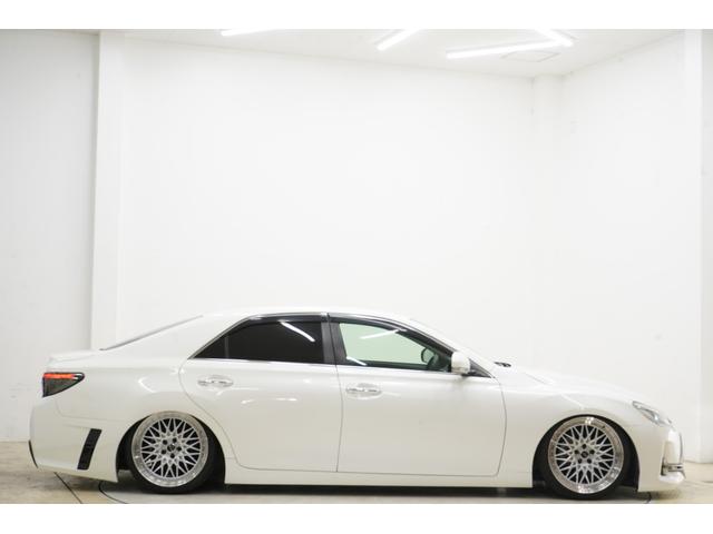 マークＸ ２５０Ｇ　中期型／前後Ｇ’ｓバンパー／中期ヘッドライト／コウゴクテールランプ／新品ＴＥＩＮ車高調／ＢＲＡＳＨナット／社外ＦＴＸ１９インチ／Ｂｌｕｅｔｏｏｔｈ／バックカメラ／プッシュスタート／ＥＴＣ／フルカスタム（51枚目）