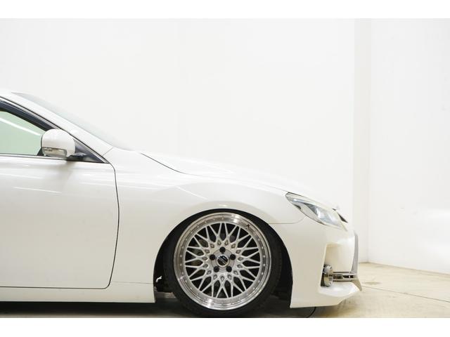 マークＸ ２５０Ｇ　中期型／前後Ｇ’ｓバンパー／中期ヘッドライト／コウゴクテールランプ／新品ＴＥＩＮ車高調／ＢＲＡＳＨナット／社外ＦＴＸ１９インチ／Ｂｌｕｅｔｏｏｔｈ／バックカメラ／プッシュスタート／ＥＴＣ／フルカスタム（53枚目）